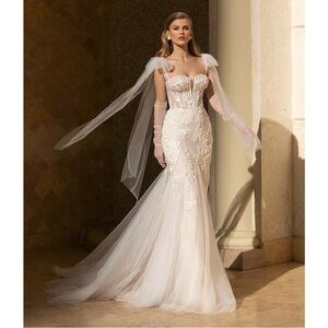 Tina Monreal Wedding dress